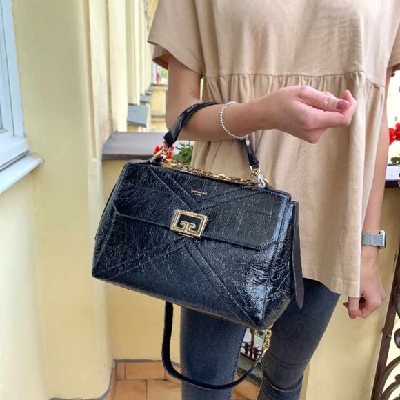 GIVENCHY | Medium ID Leather Top Handle Bag - Picture 2 of 16